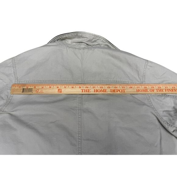 "Lands End" VTG? Men's Barn Coat SZ L (42-44) CHore Coat Flannel Lined PLZ READ! - Picture 5 of 15